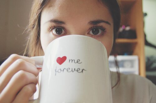 Drinking coffee ♥️