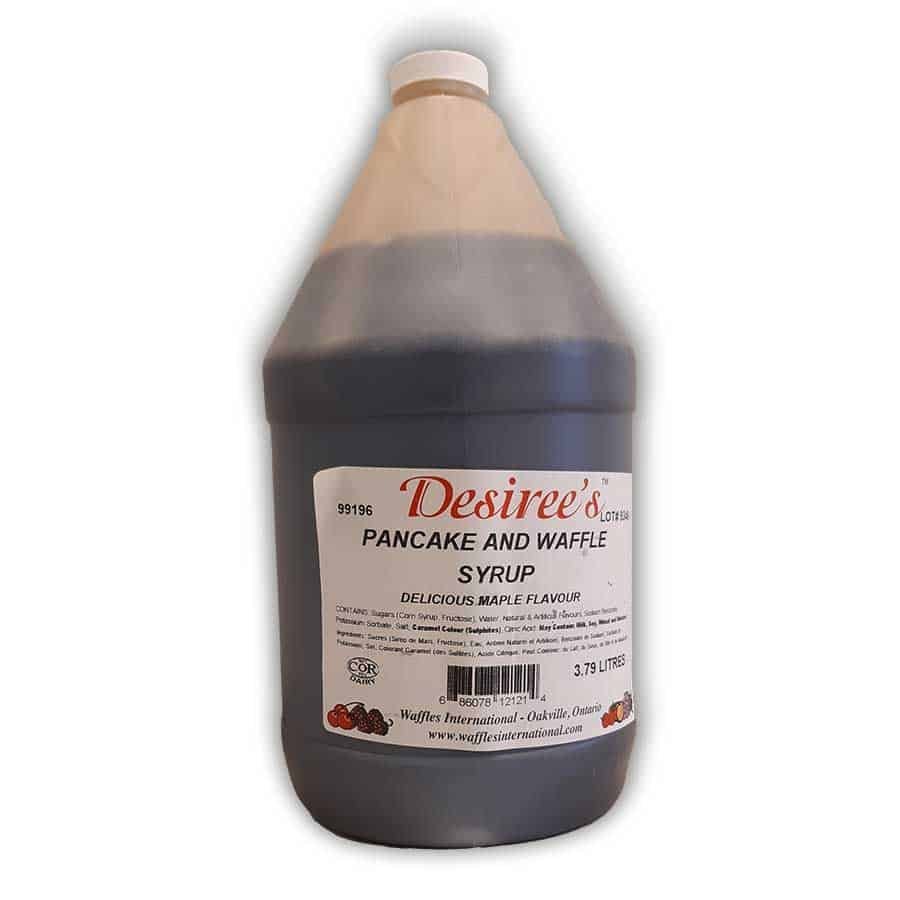 Canadisk Maple Sirup for pannekaker og vaffel