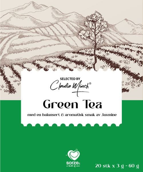 Grønn Te med en smak av Jasminblomst