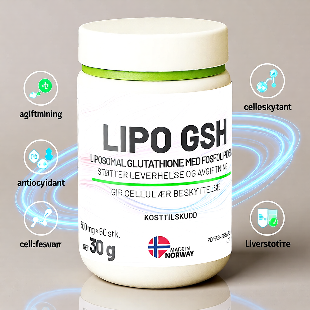 Liposomal Glutathione – Antioksidant og cellestøtte
