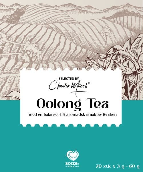 Oolong te med Fersken